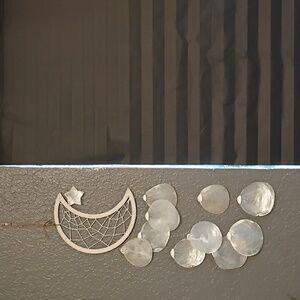 Moon and Star Wall Hanging Decor